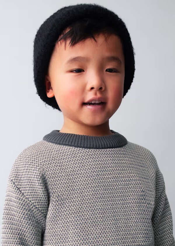 Olive Knit Textured Sweater