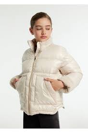 Puffer Ecru Coat