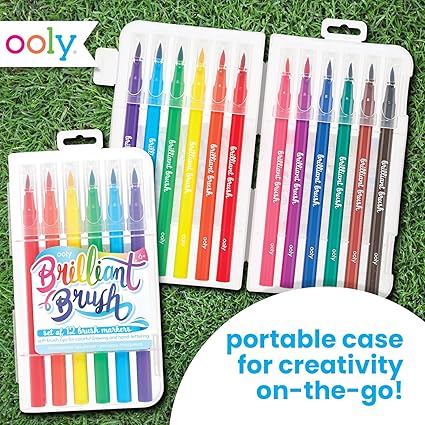 Brilliant Brush Markers