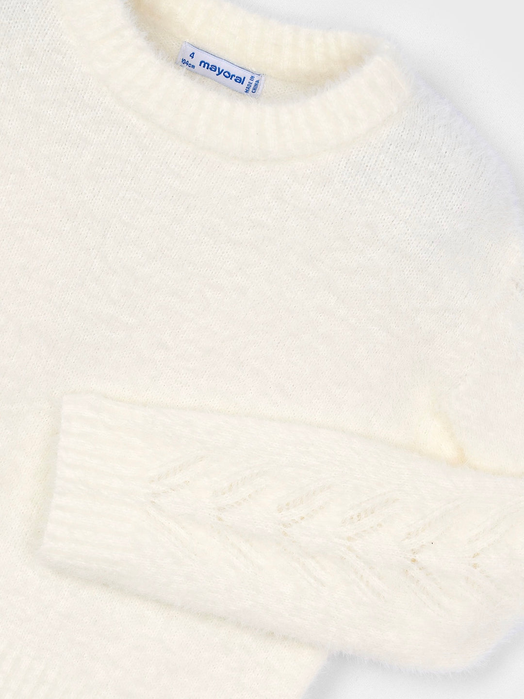 Faux Fur Knit Sweater