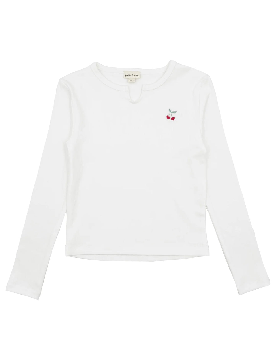 Hannah's Ivory Rib Top