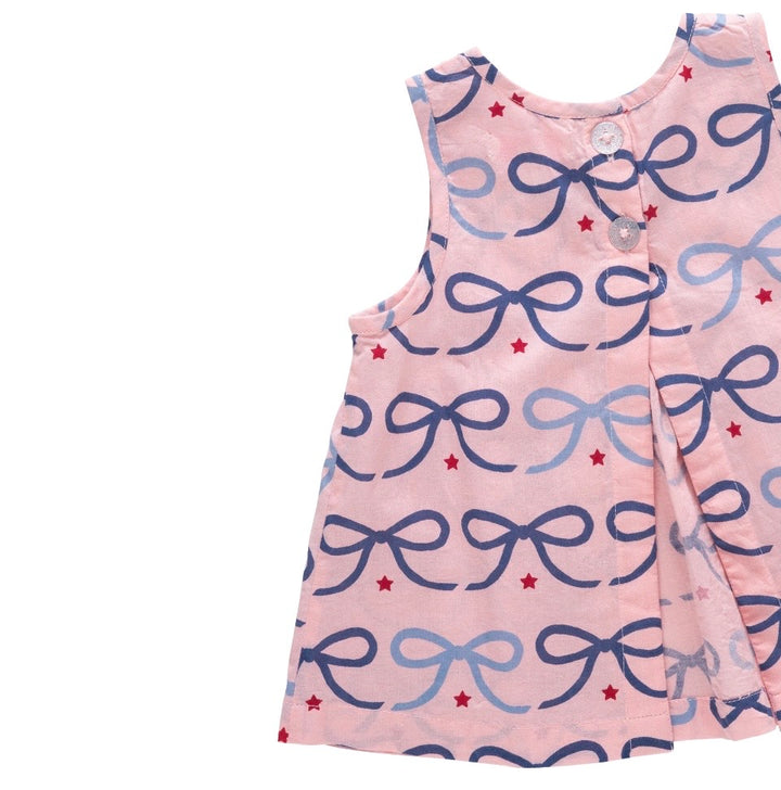 Baby Girls Jaipur 2pc Set Pink Bows