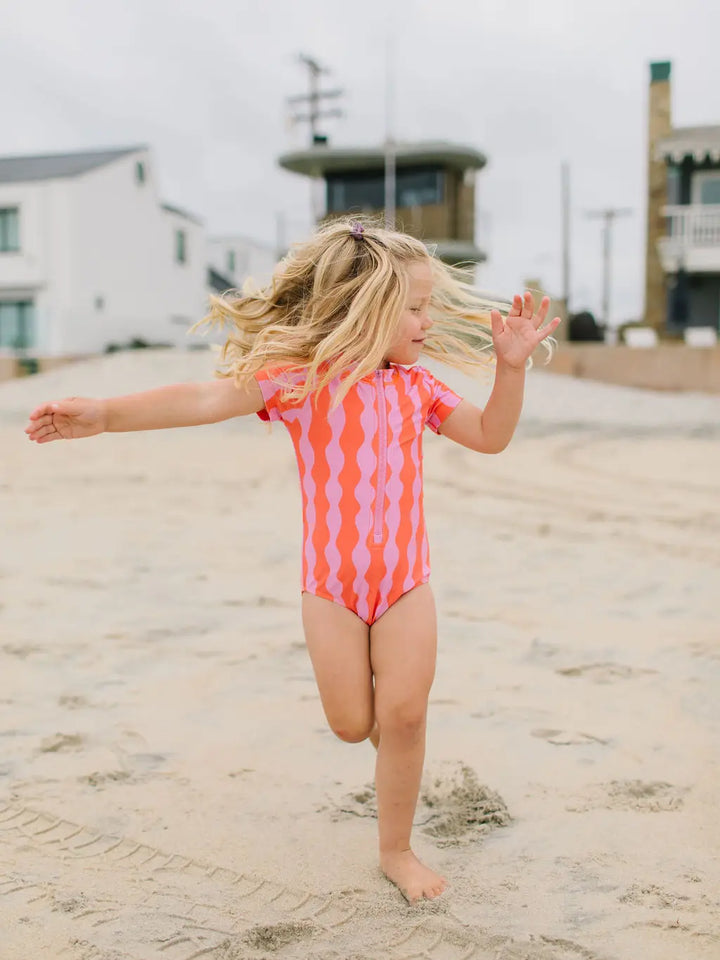Zoey Swim in Crinkle Girls USP 50