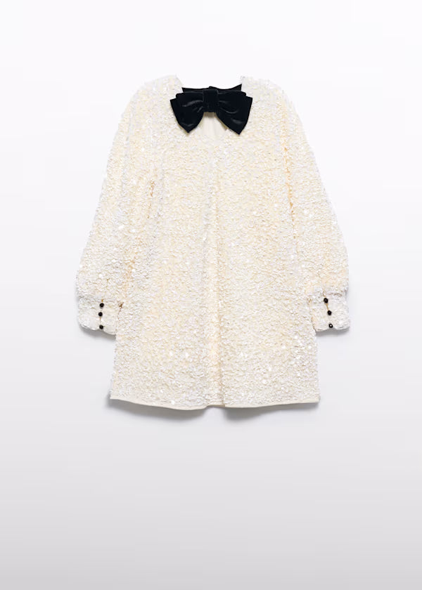 A-line Sequin Dress
