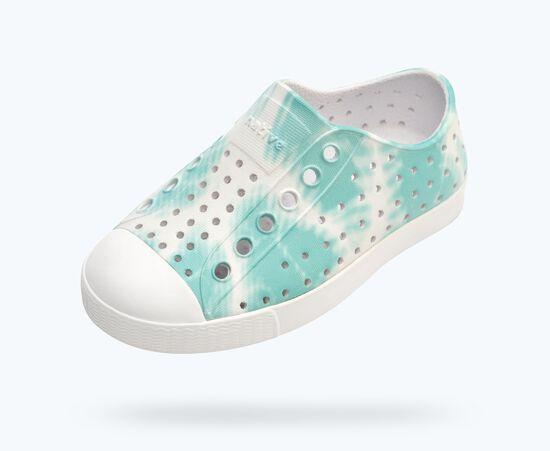 Native Shoes Jefferson Bloom Child Shell White Ocean Wave