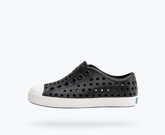 Native Shoes Jefferson Child Jiffy Black Shell White