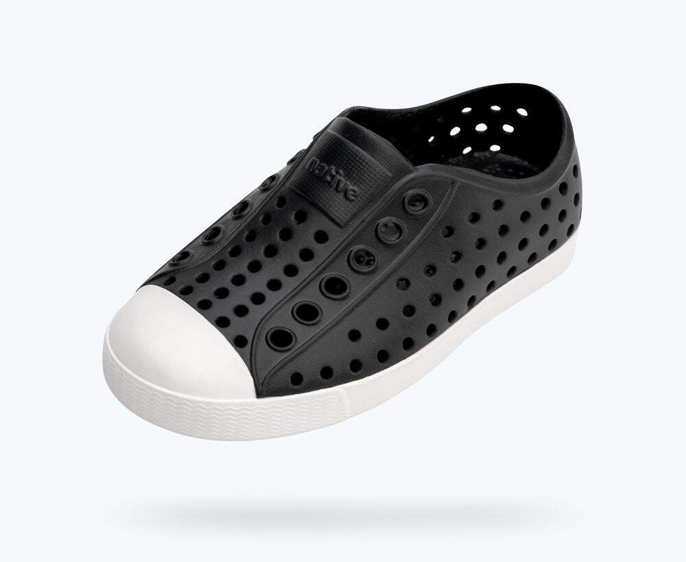 Native Shoes Jefferson Child Jiffy Black Shell White