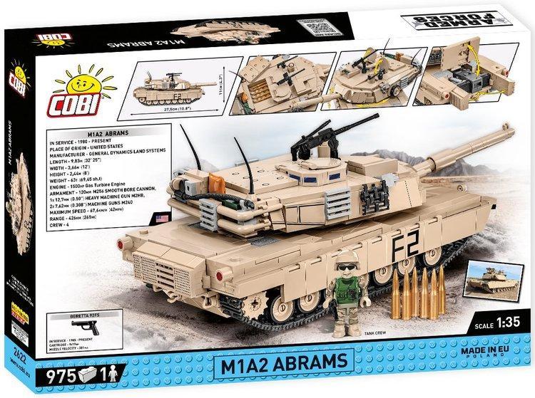 COBI M1A2 Abrams Tank Set