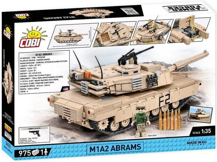 COBI M1A2 Abrams Tank Set