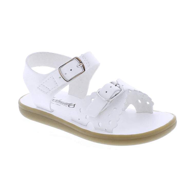 Ariel Sandal in White