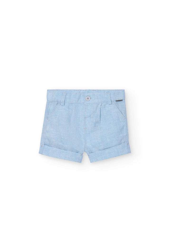 Linen Bermuda Shorts