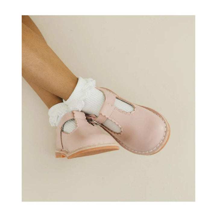 Selina Scalloped T-Strap Mary Jane