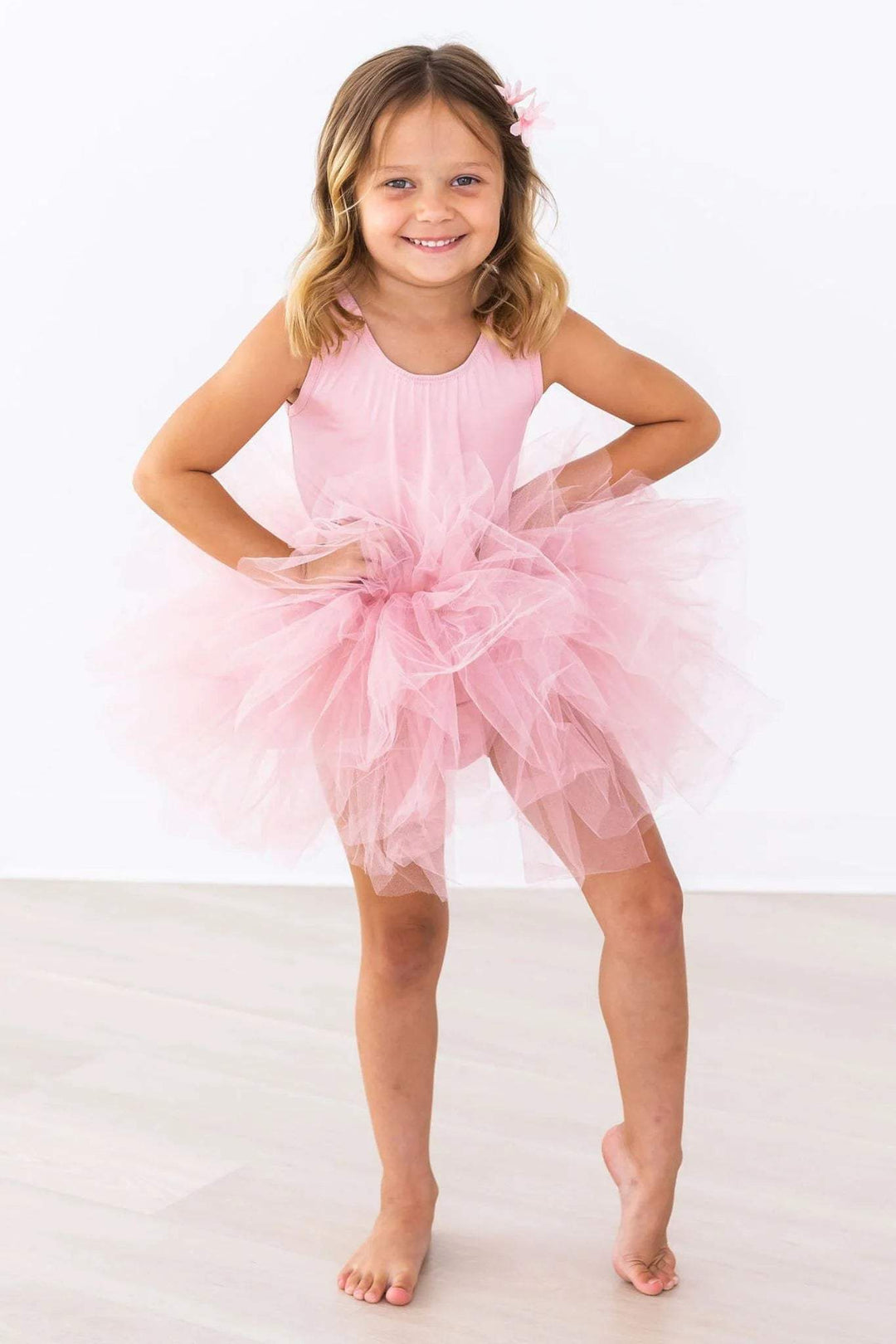 Bubblegum Pink Tank Tutu Leotard