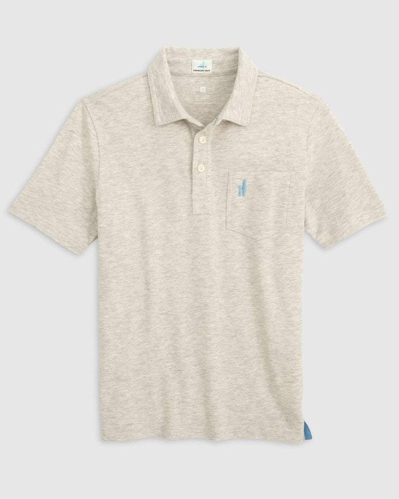 OG Pique Heathered Grey Polo