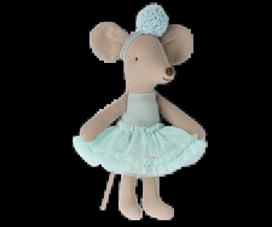 Ballerina Mouse, Little Sister - Light Mint