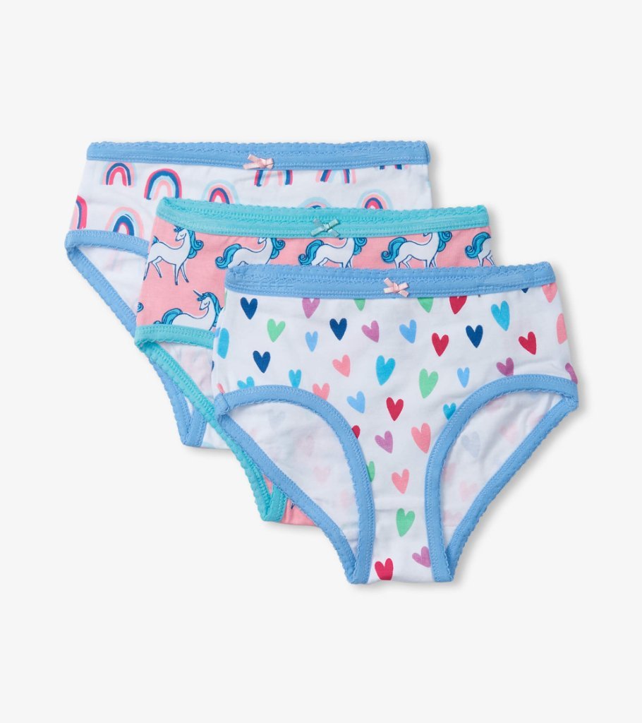 Pretty Patterns 3pack brief underwear