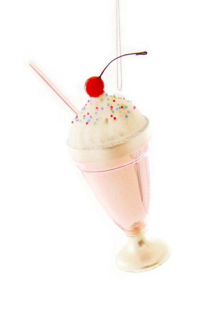 Tall Milkshake Ornament