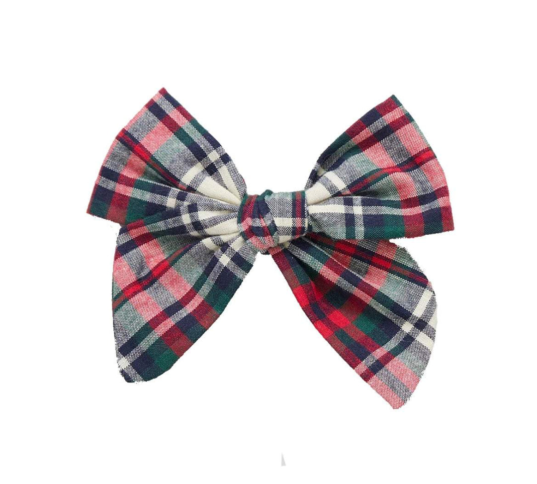 Holly Tartan Bow