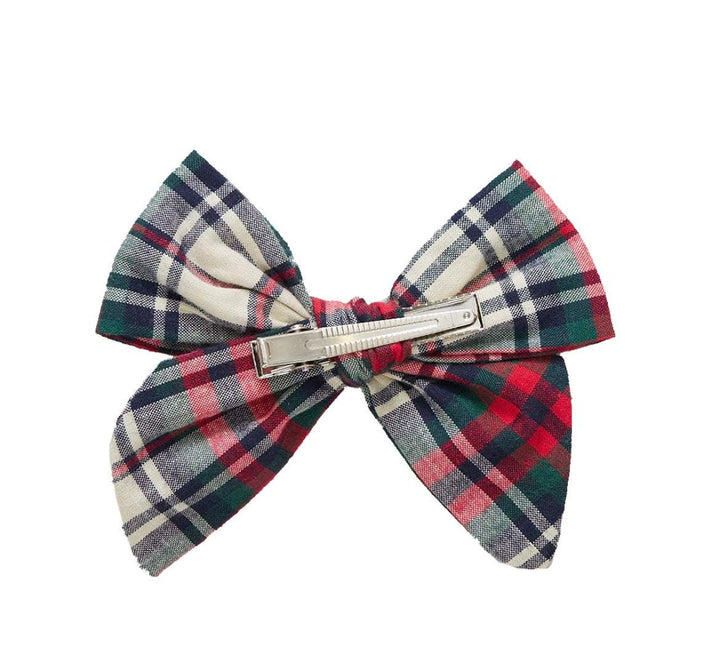 Holly Tartan Bow