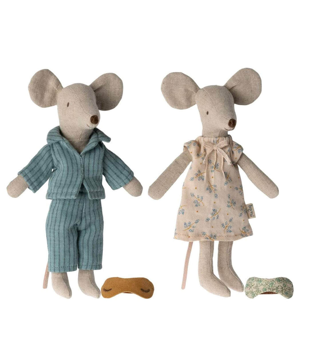 Maileg Mum and Dad Mice in Cigar Box