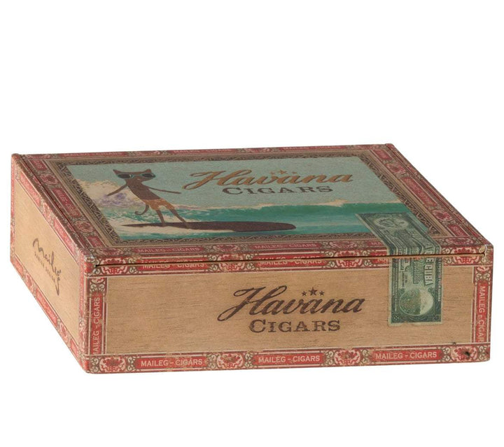 Maileg Mum and Dad Mice in Cigar Box