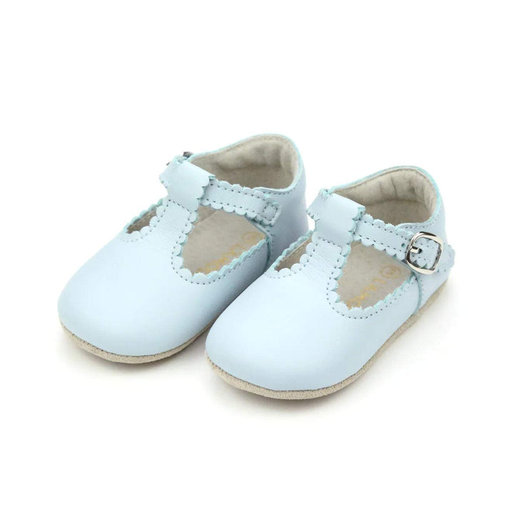 Elodie Scalloped MaryJane Crib Shoe