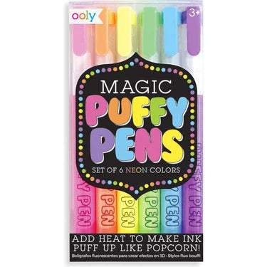 Magic Neon Puffy Pens