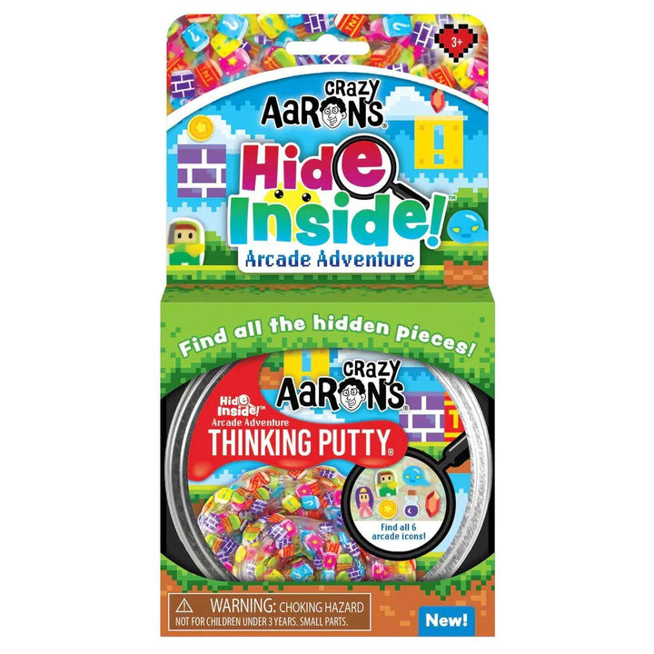 Crazy Aaron's Arcade Adventure Hide Inside Thinking Putty