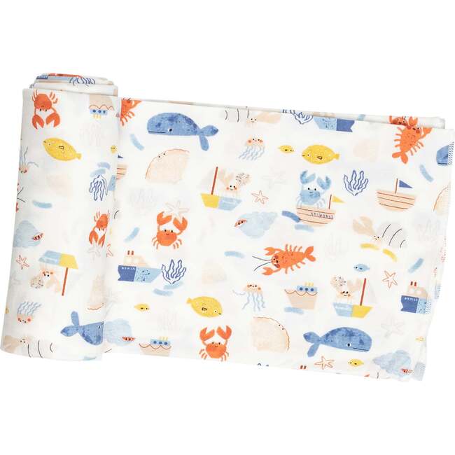 In the Ocean Swaddle Blanket