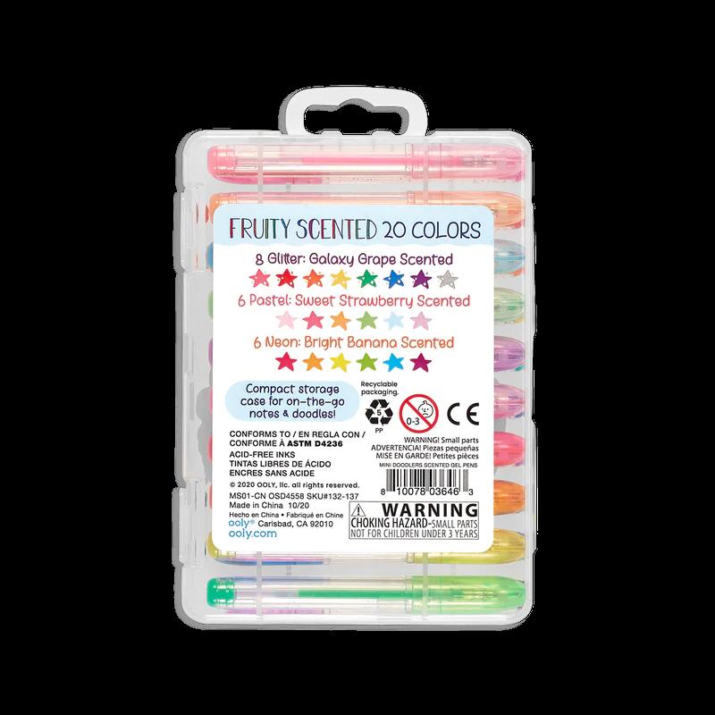 Mini Doodlers Scented Gel Pens - Set of 20