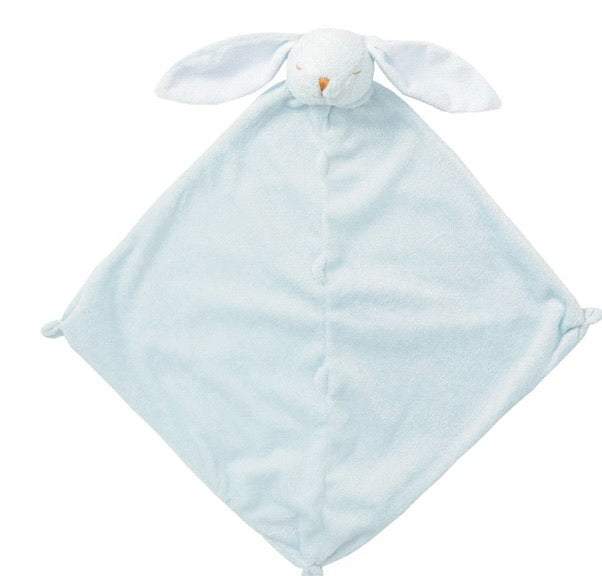 Angel Dear Blue Bunny Lovie Blankie