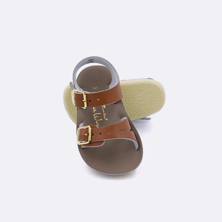 Sun San Sea Wee Saltwater Sandal Tan
