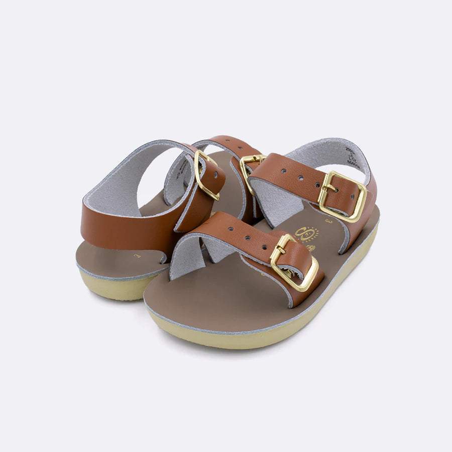 Sun San Sea Wee Saltwater Sandal Tan