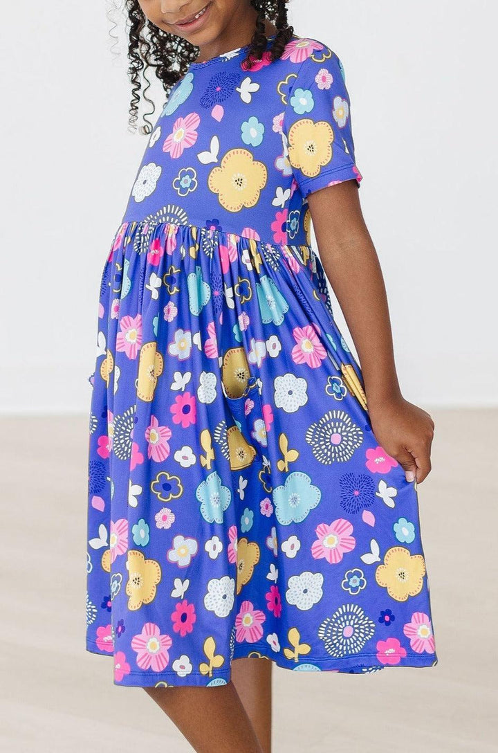 Floral Frenzy Twirl Dress