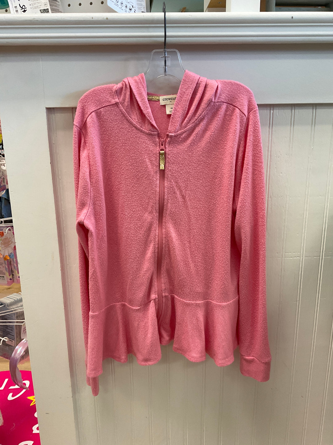 Pink Zip Up Hoodie 10