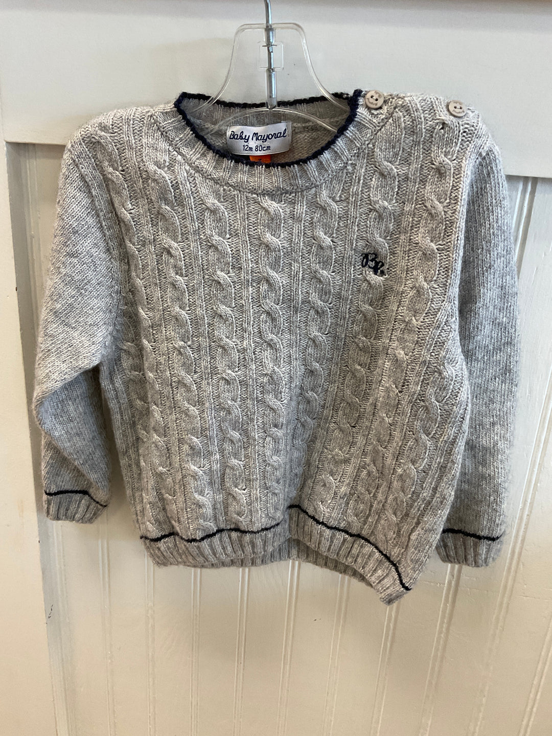 Grey Sweater 12m