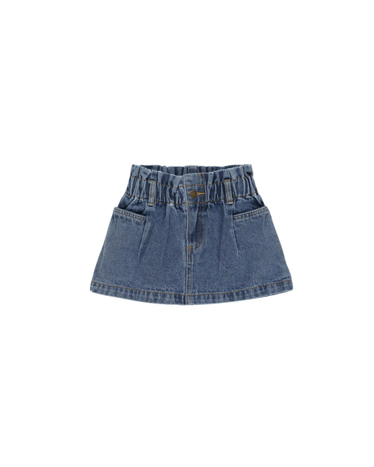 Denim Mini Skirt