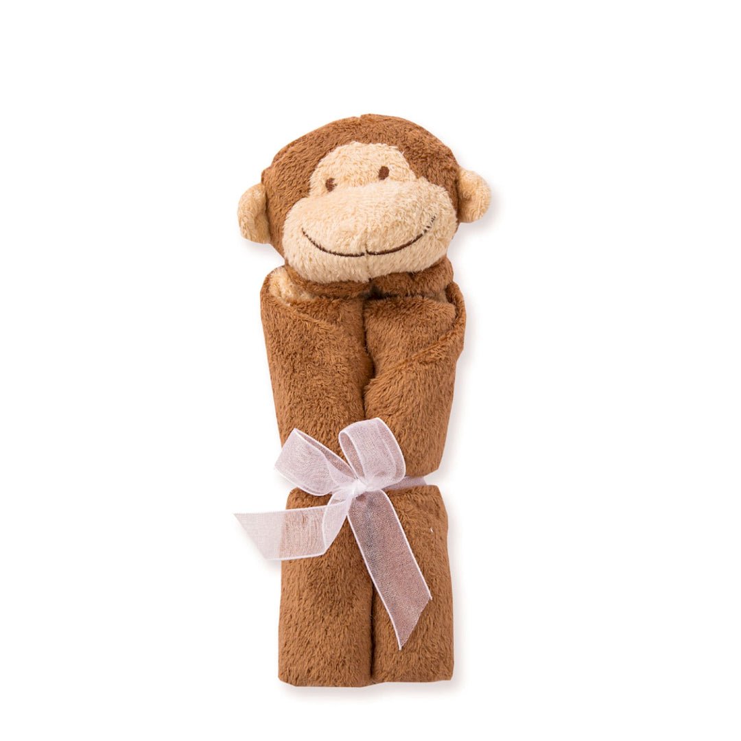 Angel Dear Brown Monkey Lovey Blankie