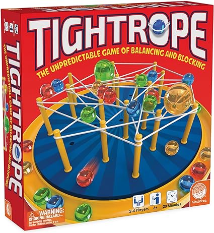 Tightrope Balancing Blocking Strategy Game