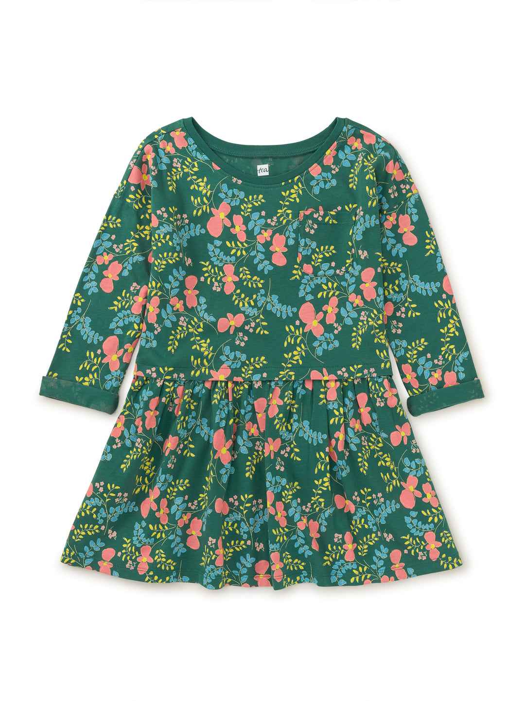 Date Palm Floral Pocket Play Dress