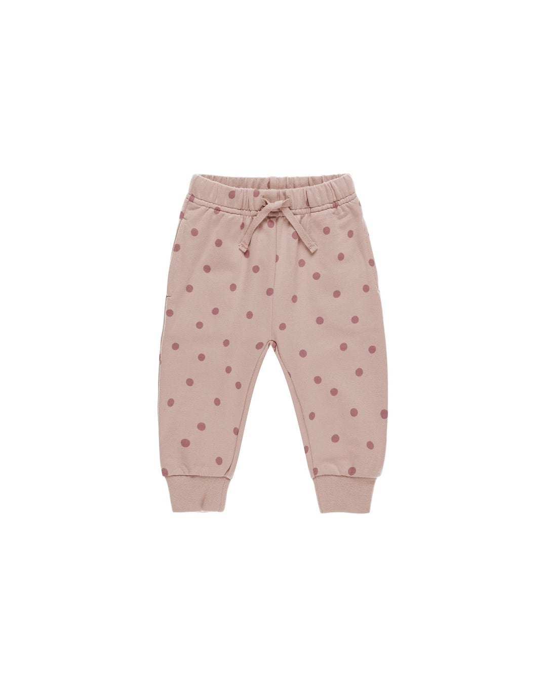 Relaxed Fleece Sweatpants Polka Dot