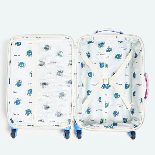 Logan Carry-On Suitcase Daisies