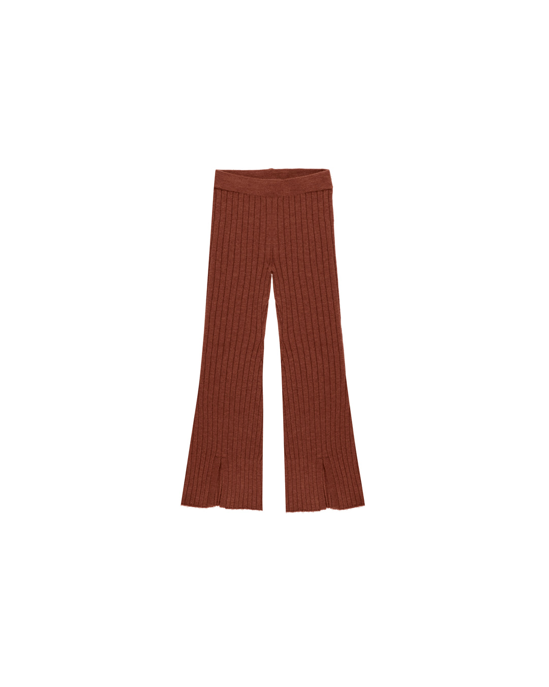 Flare Knit Pant Brick