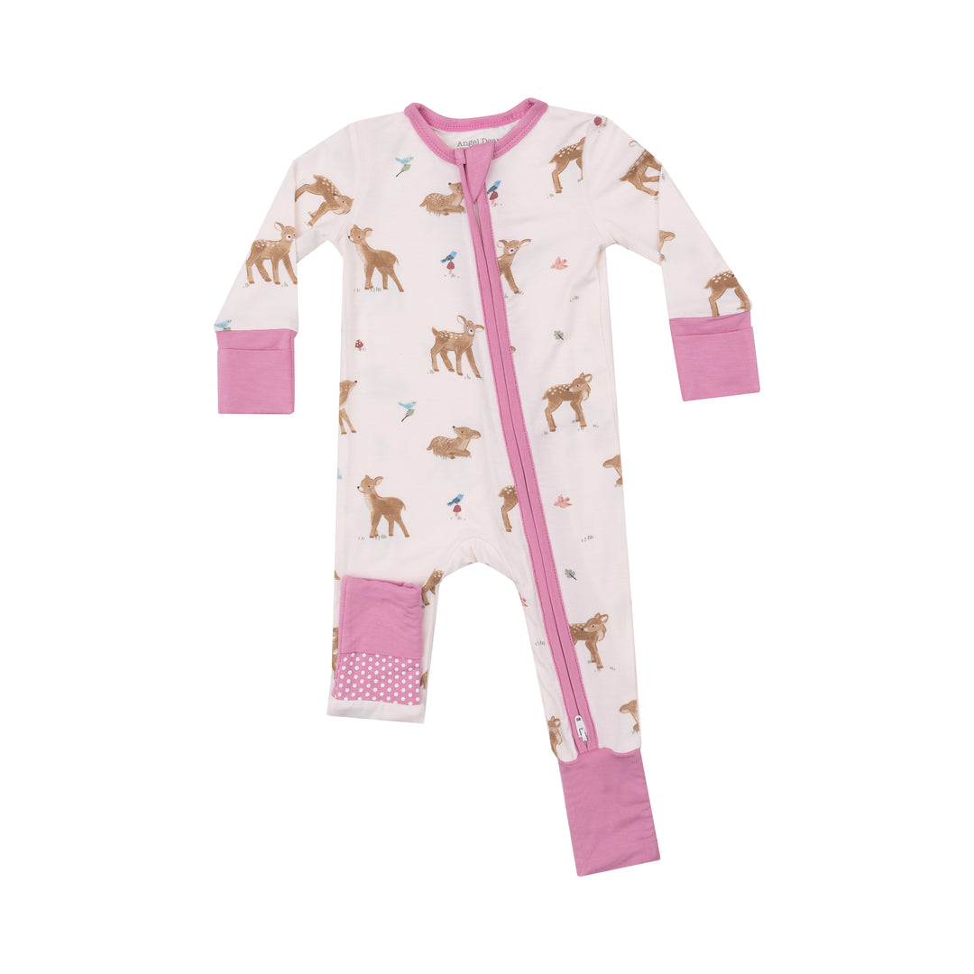 Soft Deer 2way Zip Romper