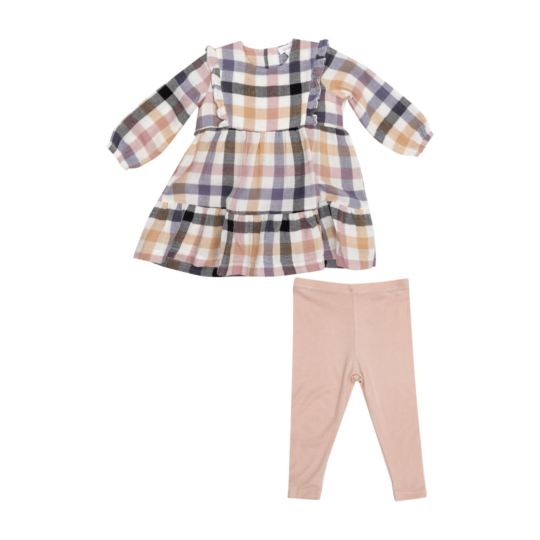 Harvest Plaid Legging Set