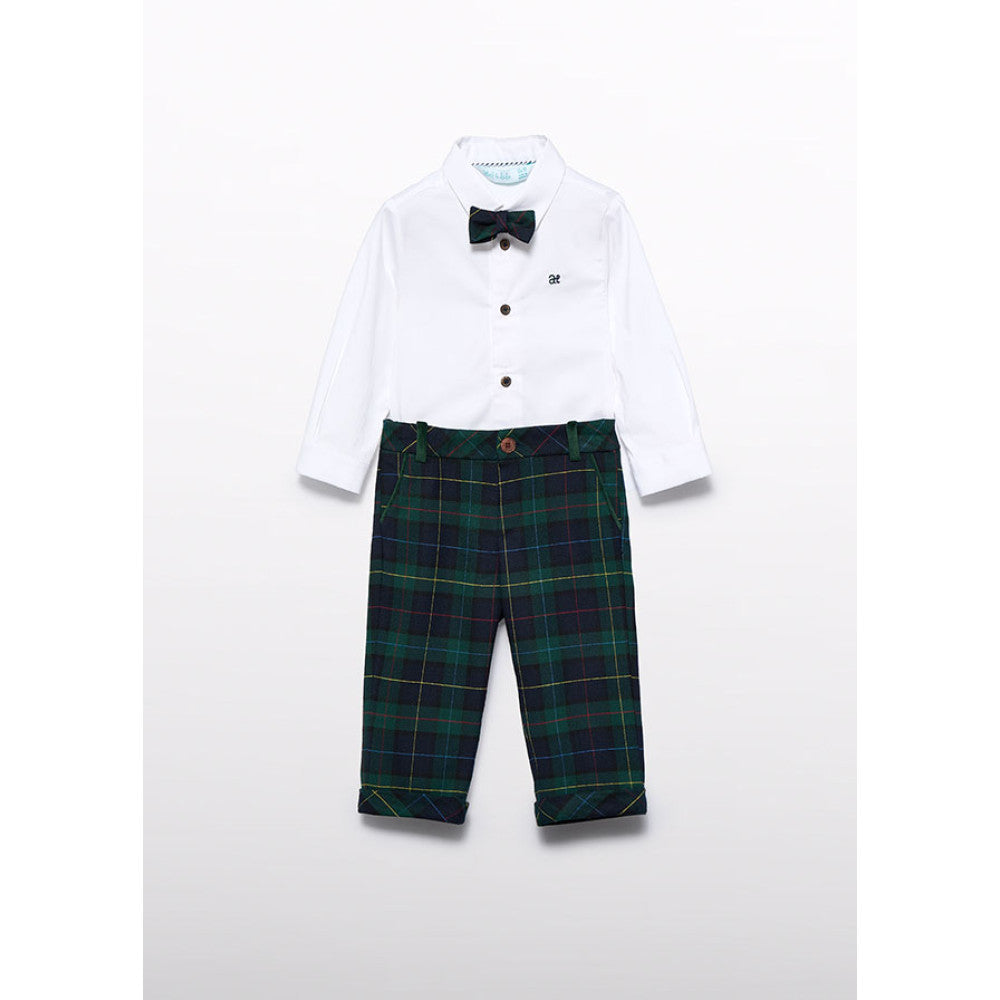 Tartan Plaid Pant Set