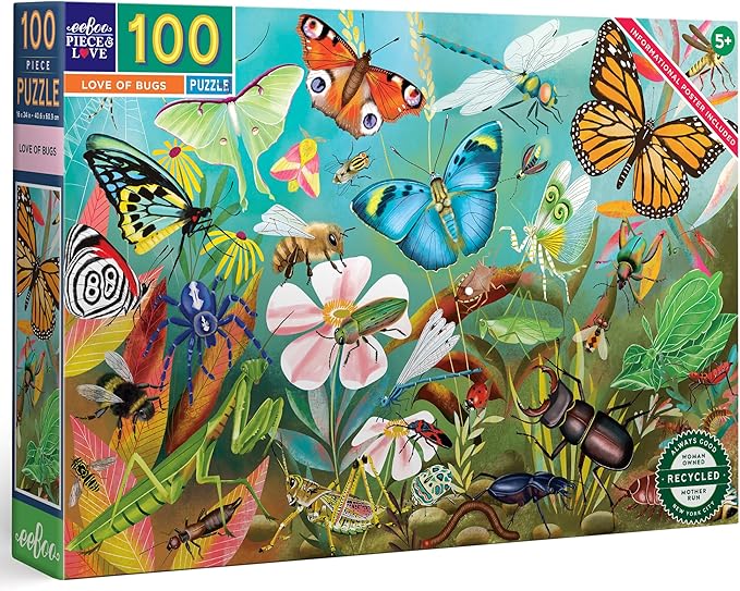 Love of Bugs 100pc puzzle