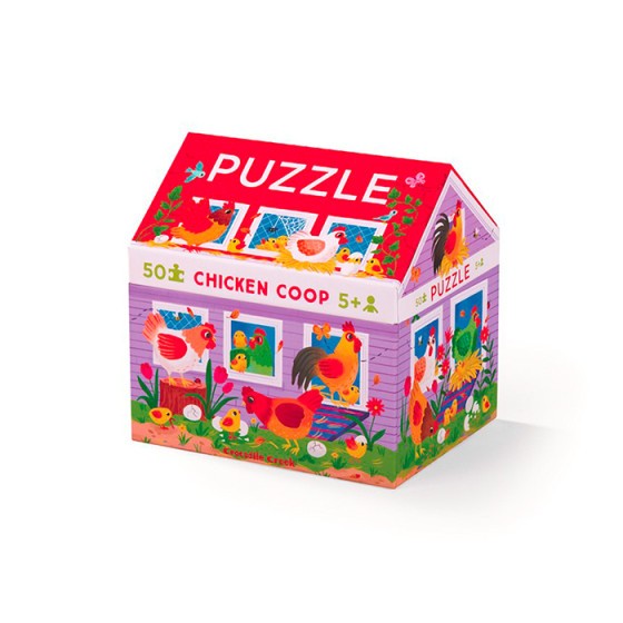 50pc Chicken Coop Puzzle