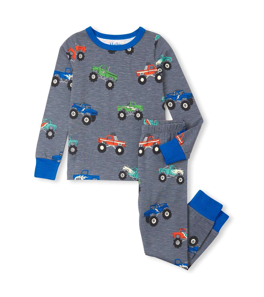 Monster Trucks Cotton Pajamas