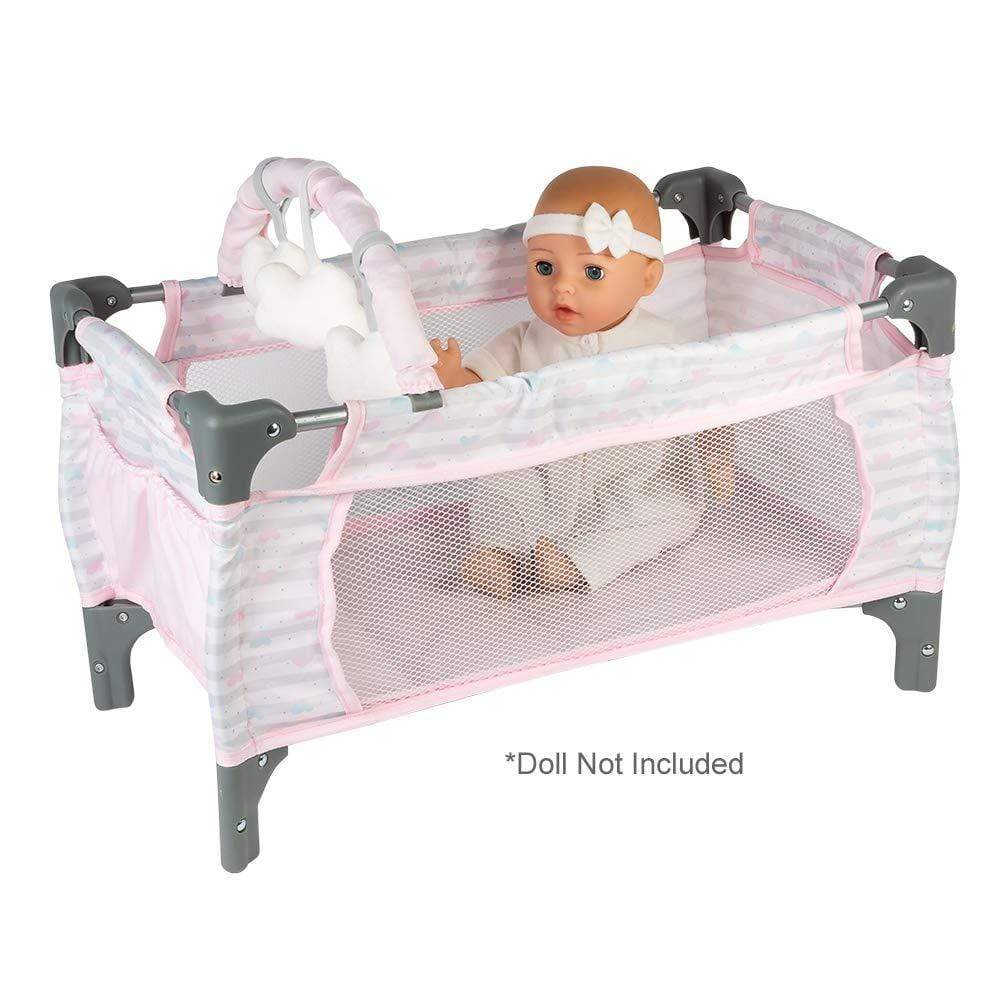 Pink Deluxe Pack N Play for doll